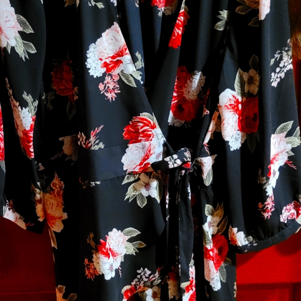 torrid kimono style dress